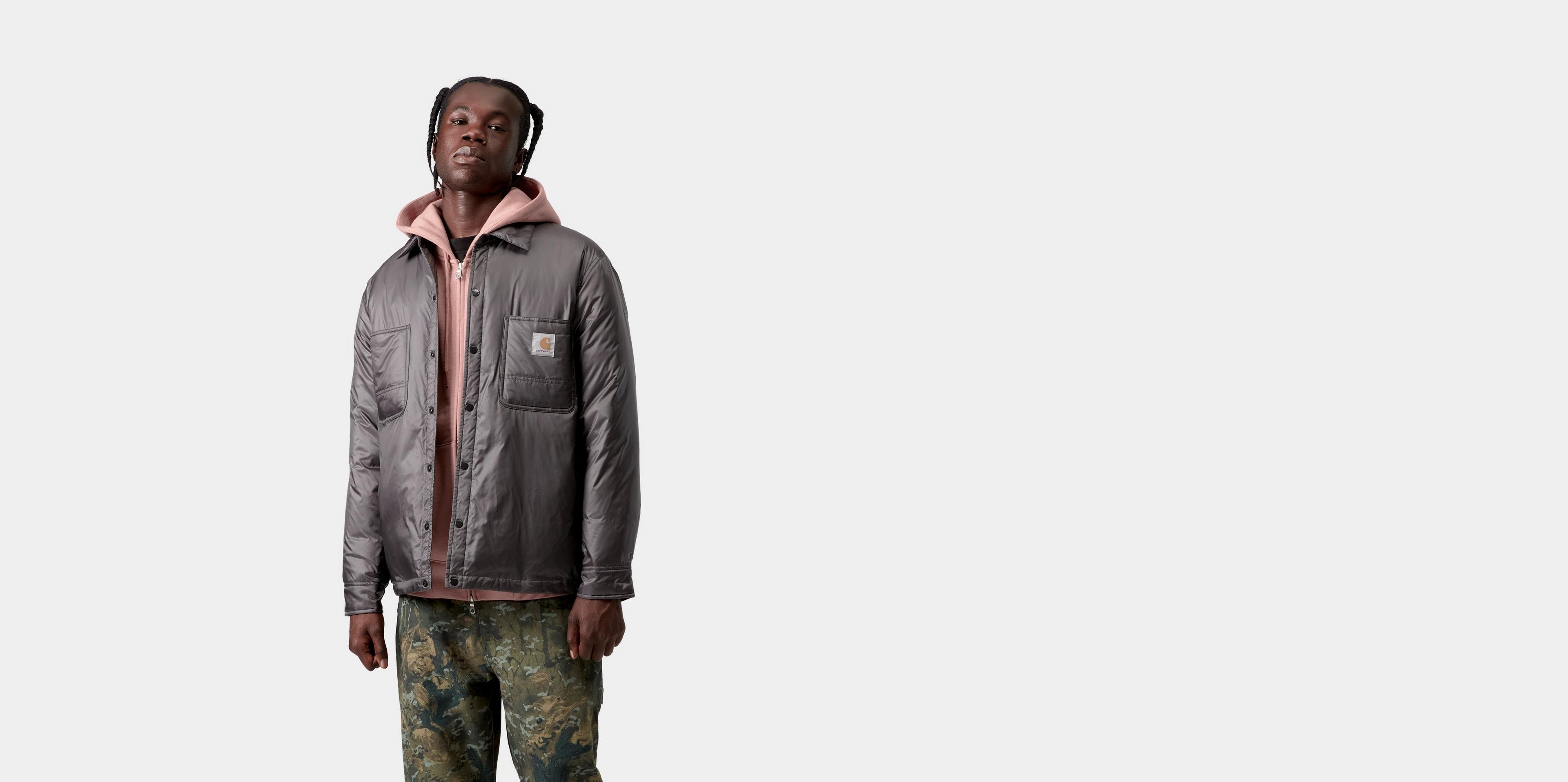 Carhartt WIP Weston Shirt Jac, Charcoal Grey | Official Online Store